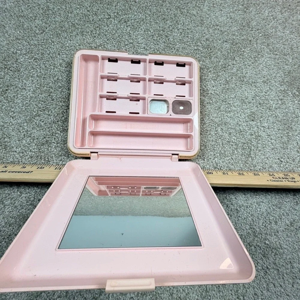 Vintage Mary Kay Makeup Compact Palette with Mirror Modular Case